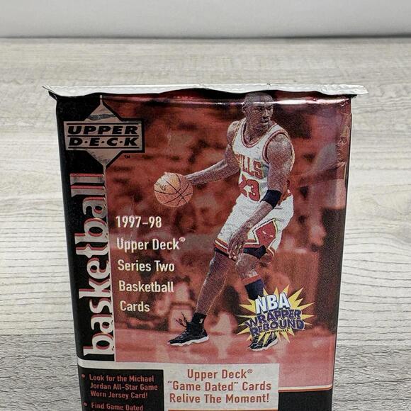 1997-98 Upper Deck Series 2 Basketball - Sealed Pack Jordan - Picture 2 of 10